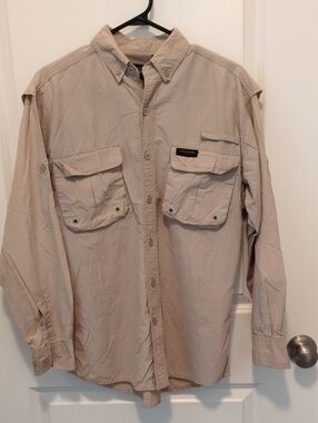Coleman Outdoors Mens Vented Shirt size Medium
